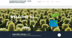 Desktop Screenshot of gogreensouvenir.com